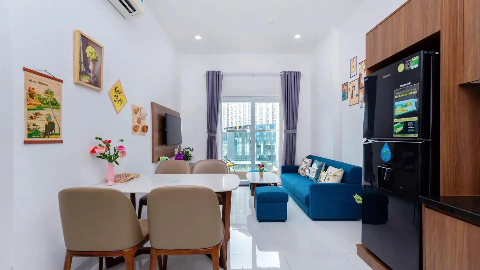 Mermaid Seaview Apartment Vung Tau - Blue Homestay 0*,