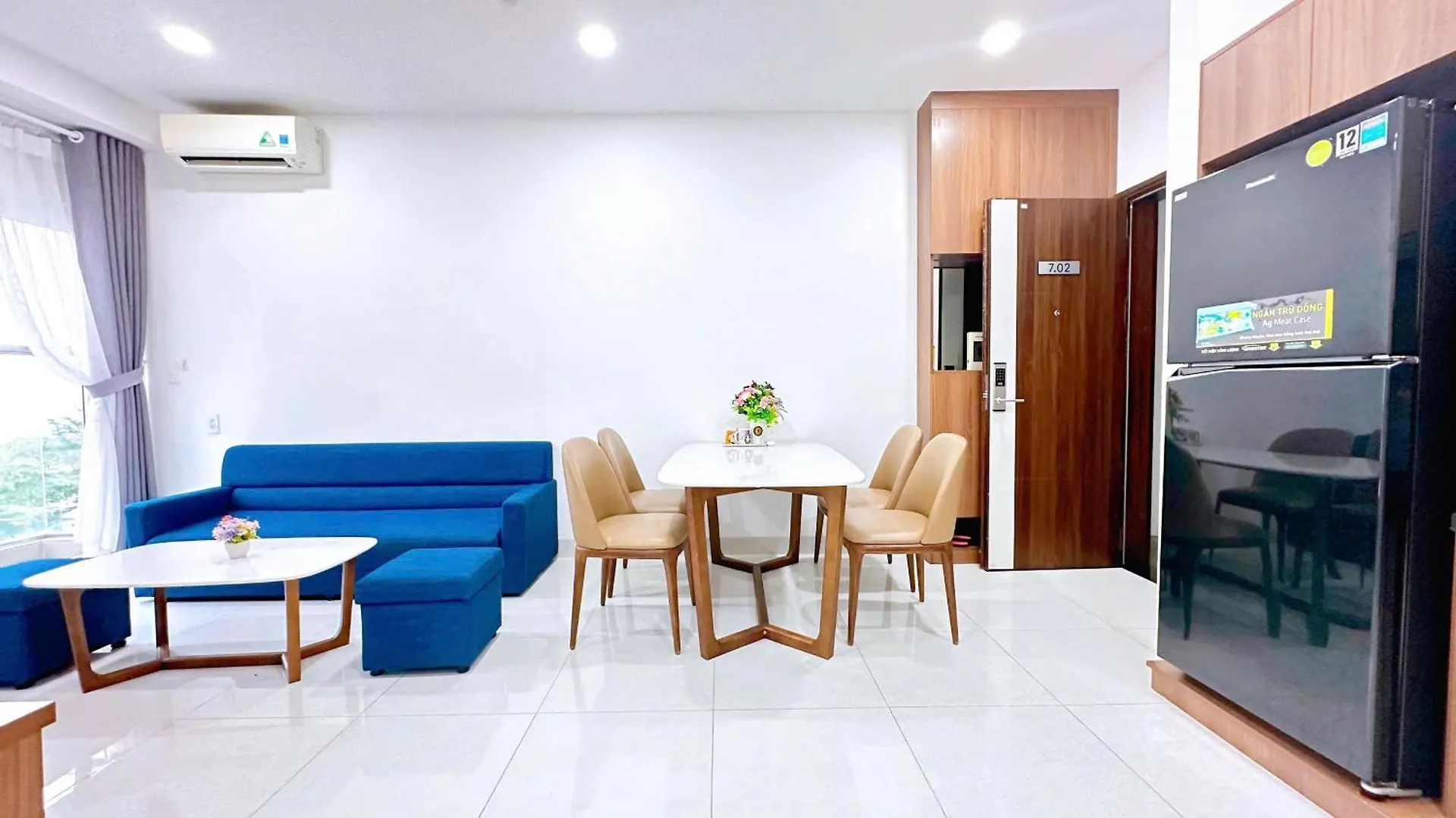 Mermaid Seaview Apartment Vung Tau - Blue Homestay 0*,